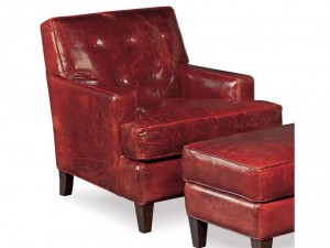 This Hooker Furniture Living Room Covington Bogue Club Chair has the right color to give life to a southwestern habitat. 