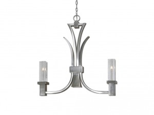 Lamps and Lighting Uttermost Glacio 2 1 Light Kitchen Island Fixture 21249 will provide illumination in a white kitchen, making it appear more spectacular. 