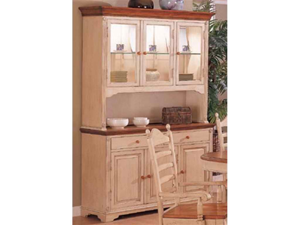 Winners Only Dining Room Cottage Buffet And Hutch (Set Only) DC560BHHB. 