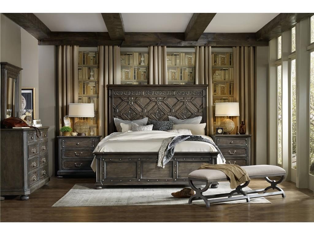 The Vintage West Collection of Hooker Furniture spells richness, luxury, comfort and style.