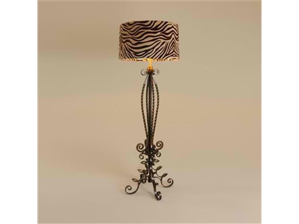 Maitland-Smith Lamps and Lighting Floor Lamp 1851-515 screams "Africa" on every angle. 