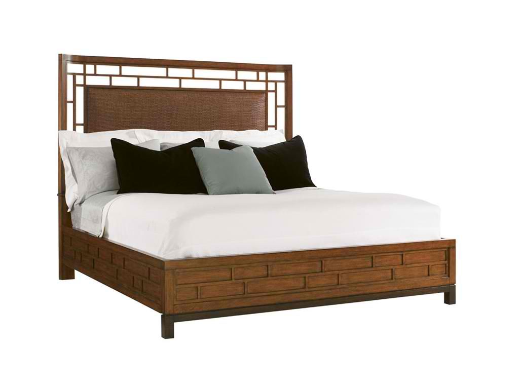 Tommy Bahama Home Bedroom Paradise Point 5.0 Queen Bed 536-133C