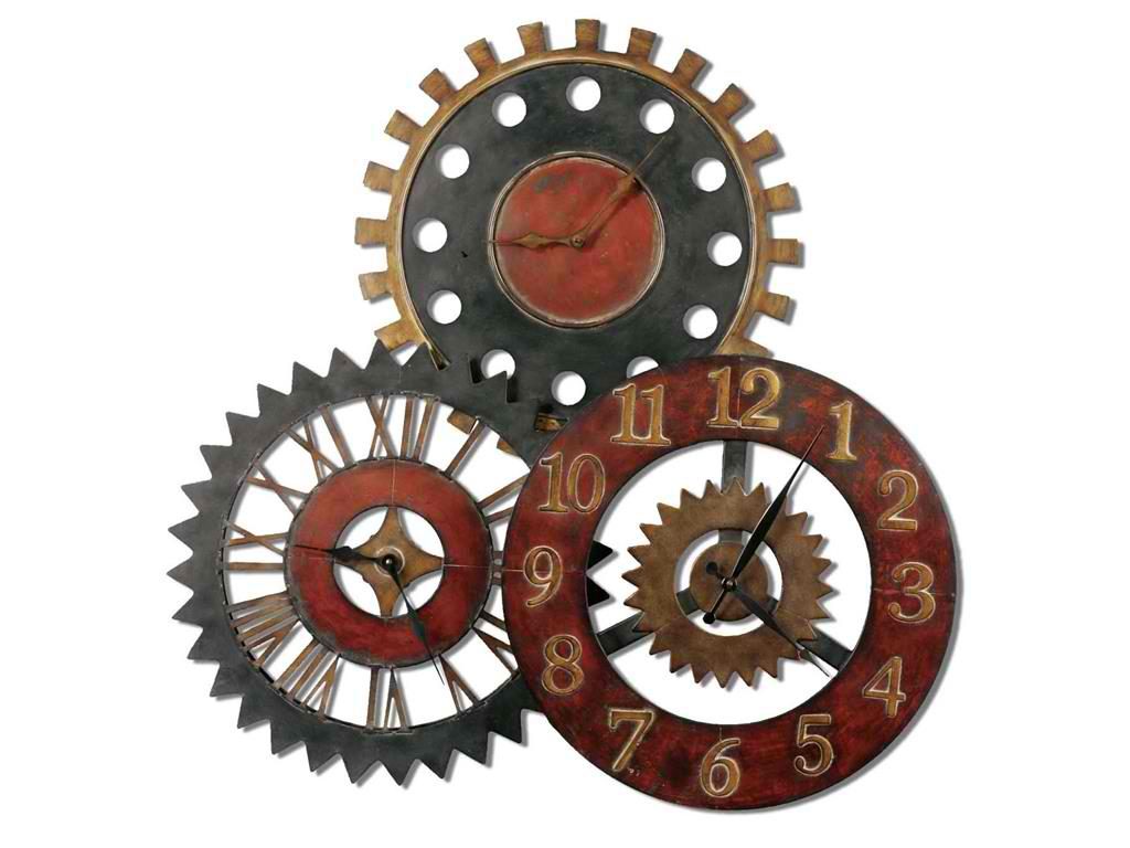 Uttermost Accessories Rusty Movements, Clock 06762