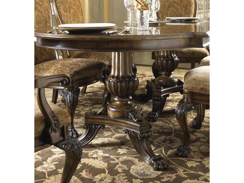 Go rustic with Fine Furniture Design Dining Room Pedestal Dining Table Top 1150-819. 