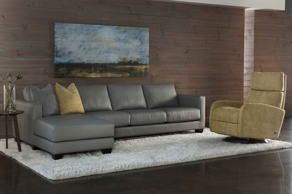 American Leather Living Room Alessandro-Sectional
