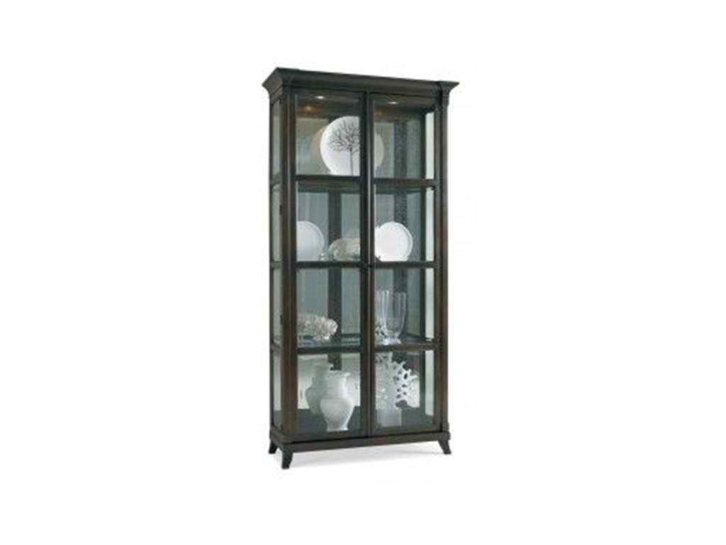 The Hickory White Dining Room Quinn China Cabinet 240-44M is the best home for your glassware, cutlery and porcelain ware. 