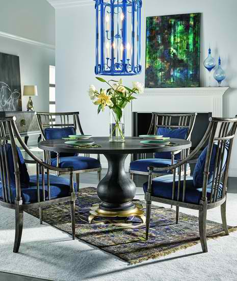 FFDM Candence: Notice the blue on the upholstery, lighting fixture and accessories - they leap from the backdrop. 