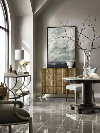 FFDM Brentwood Collection: Everything in this living space is easy, breezy and light. 