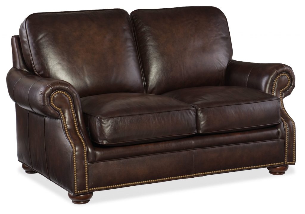 Hooker Furniture Living Room Montgomery Loveseat: Townhouses are perfect homes for a loveseat. 